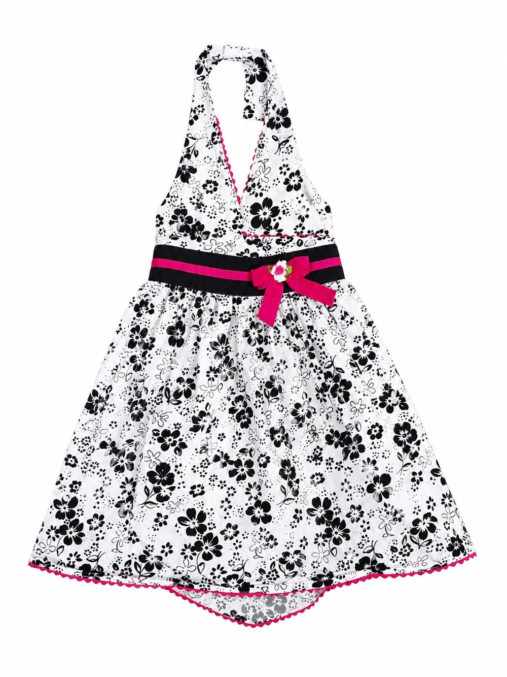 Youngland Floral Halter Dress Size 4 Party Dress